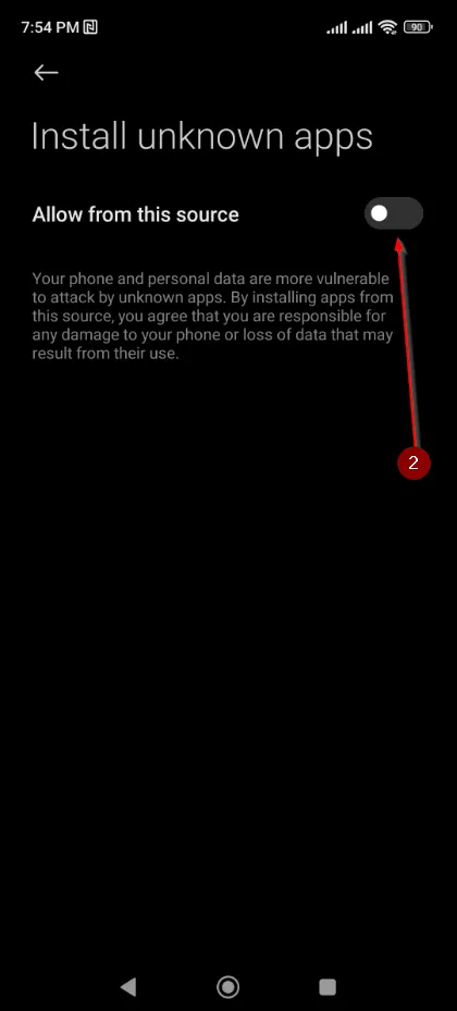 Install and Use Facebook Lite from apk on Android