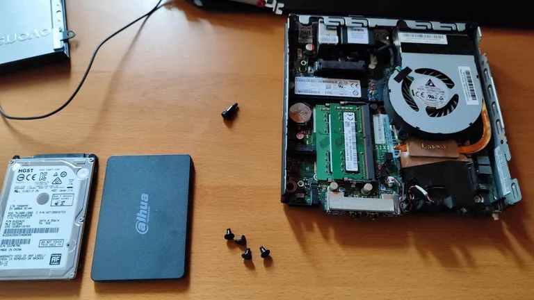 HDD SSD replace