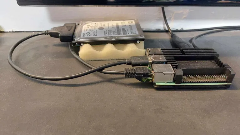 Raspberry Pi 4 and HDD