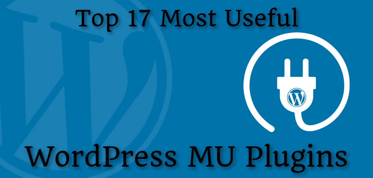 Top 17 Most Useful WordPress MU Plugins