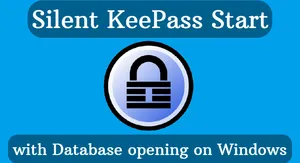 Silent KeePass Start with Database opening on Windows